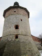 Alcázar de Zaraysk por fuera.