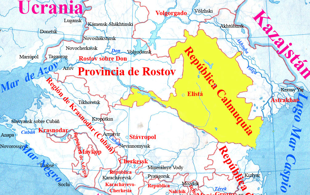 Situación de la República de Calmuquia