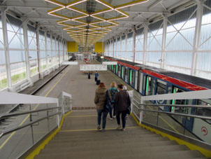 Estación Filátov lug de la línea Sokólnicheskaya del Metro de Moscú