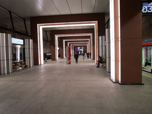 Estación Akademícheskaya (Академическая) de la línea Tróitskaya del Metro de Moscú