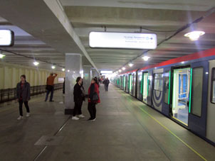 Estación Bagratiónovskaya de la línea Filióvskaya del Metro de Moscú