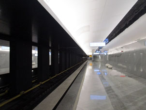 Estación Klenovy bulevar (Кленовый бульвар) de la Gran Línea Circular (Tercer Circuito de Transbordo) del Metro de Moscú.