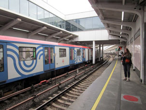 Estación Kutúzovskaya (Кутузовская) de la línea Filióvskaya del Metro de Moscú