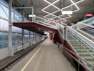 Estación Prókshinoo de la línea Sokólnicheskaya del Metro de Moscú