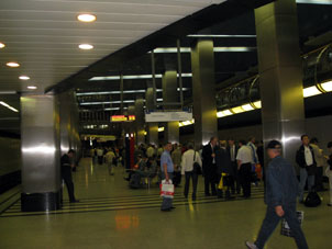 Estación Delovoy centr (Деловой центр) de la línea Filióvskaya del Metro de Moscú