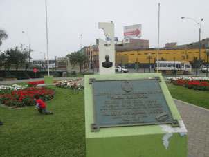 Памятник полковнику Фкликсу Богадо в Парке Стены.